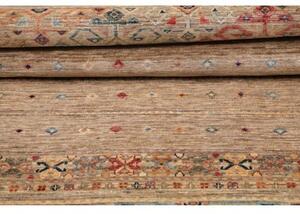 Tappeto Istintia Geometrico Beige Rosso Corsia 85x237 Cm