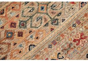 Tappeto Istintia Geometrico Beige Rosso Corsia 85x237 Cm