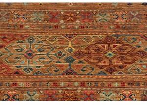 Tappeto Istintia Geometrico Ruggine Beige Corsia 80x236 Cm