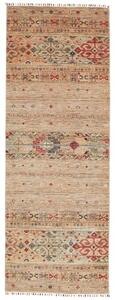Tappeto Istintia Geometrico Beige Rosso Corsia 85x237 Cm