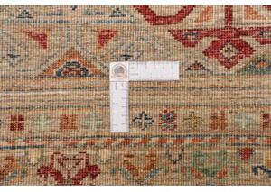 Tappeto Istintia Geometrico Beige Rosso Mattone Corsia 81x247 Cm