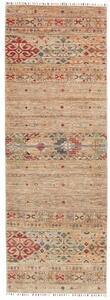 Tappeto Istintia Geometrico Beige Rosso Mattone Corsia 84x238 Cm