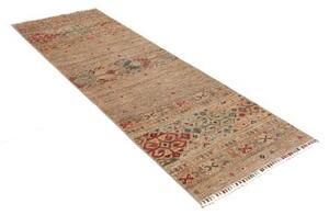 Tappeto Istintia Geometrico Beige Rosso Mattone Corsia 84x238 Cm
