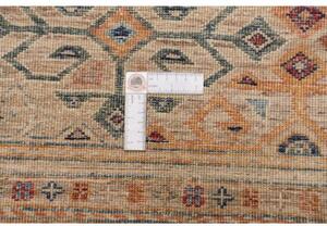 Tappeto Istintia Geometrico Beige Rosso Mattone Corsia 84x238 Cm