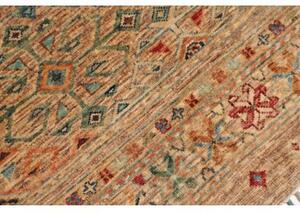 Tappeto Istintia Geometrico Beige Rosso Mattone Corsia 81x247 Cm