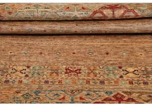 Tappeto Istintia Geometrico Beige Rosso Mattone Corsia 81x247 Cm