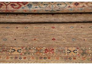 Tappeto Istintia Geometrico Beige Rosso Mattone Corsia 84x238 Cm