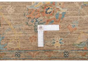 Tappeto Zigler Fine Floreale Marrone Beige Corsia 78x250 Cm