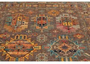 Tappeto Floralia Geometrico Marrone Multicolore 147x202 Cm