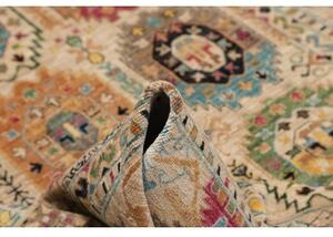 Tappeto Floralia Geometrico Beige Multicolore 146x213 Cm