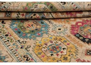 Tappeto Floralia Geometrico Beige Multicolore 146x213 Cm