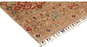 Tappeto Istintia Geometrico Marrone Sabbia Rosso Mattone Corsia 79x246 Cm