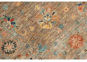 Tappeto Zigler Fine Floreale Marrone Beige Corsia 78x250 Cm