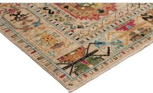 Tappeto Floralia Geometrico Beige Multicolore 146x213 Cm