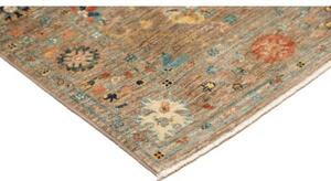 Tappeto Zigler Fine Floreale Marrone Beige Corsia 78x250 Cm