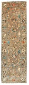 Tappeto Zigler Fine Floreale Marrone Beige Corsia 78x250 Cm