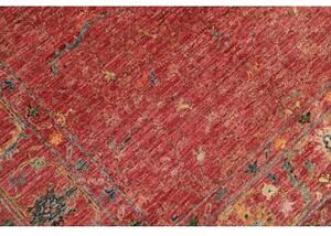 Tappeto Zigler Fine Floreale Rosso Blu 120x190 Cm