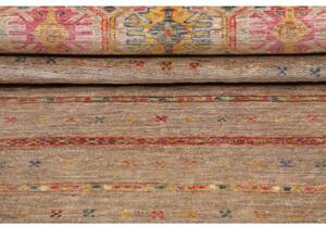Tappeto Istintia Geometrico Beige Rosso Corsia 83x289 Cm