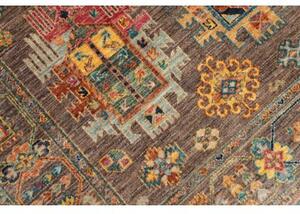 Tappeto Floralia Geometrico Marrone Multicolore 147x202 Cm