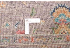 Tappeto Zigler Fine Floreale Grigio Tortora Blu 152x196 Cm