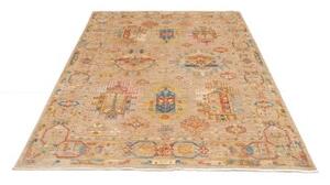 Tappeto Floralia Stilizzato Beige Blu 150x197 Cm