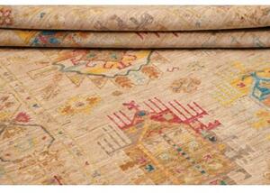 Tappeto Floralia Geometrico Beige Blu 150x194 Cm