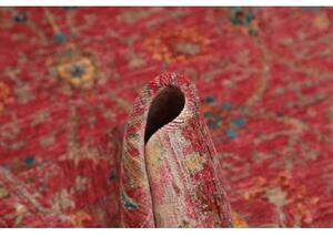 Tappeto Zigler Fine Floreale Rosso Beige 148x208 Cm