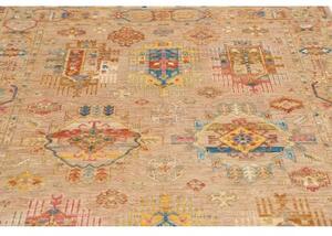 Tappeto Floralia Stilizzato Beige Blu 150x197 Cm