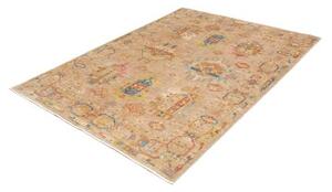 Tappeto Floralia Stilizzato Beige Blu 150x197 Cm