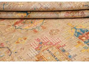 Tappeto Floralia Stilizzato Beige Blu 150x197 Cm