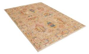 Tappeto Floralia Stilizzato Beige Blu 150x197 Cm