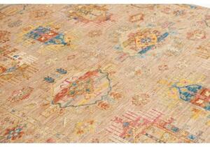 Tappeto Floralia Stilizzato Beige Blu 150x197 Cm