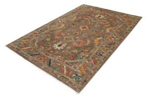 Tappeto Zigler Fine Stilizzato Marrone Multicolore 171x244 Cm
