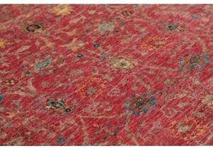 Tappeto Zigler Fine Floreale Rosso Beige 148x208 Cm