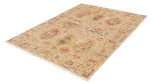 Tappeto Floralia Geometrico Beige Blu 150x194 Cm