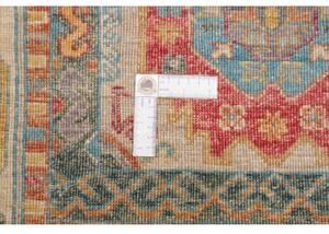 Tappeto Floralia Geometrico Beige Blu 147x198 Cm