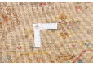 Tappeto Floralia Geometrico Beige Blu 150x194 Cm