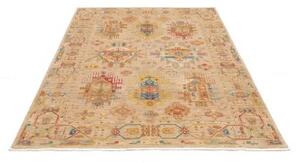 Tappeto Floralia Geometrico Beige Blu 150x194 Cm