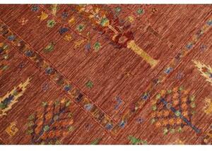 Tappeto Floralia Stilizzato Ruggine Multicolore 247x295 Cm