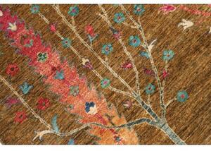 Tappeto Floralia Figurativo Ocra Rosa 246x330 Cm