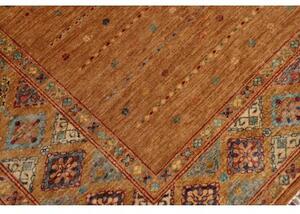 Tappeto Zigler Fine Geometrico Ruggine Blu 174x234 Cm