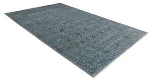 Tappeto Zigler Fine Floreale Blu Petrolio Antracite 202x303 Cm
