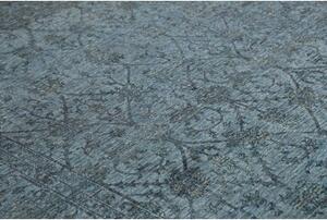 Tappeto Zigler Fine Floreale Blu Petrolio Antracite 202x303 Cm