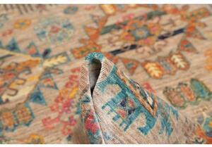 Tappeto Floralia Geometrico Beige Blu 163x244 Cm