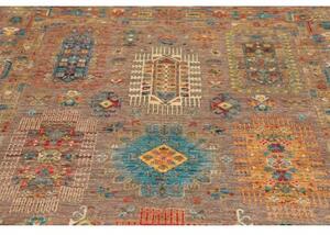 Tappeto Floralia Geometrico Marrone Blu 170x231 Cm