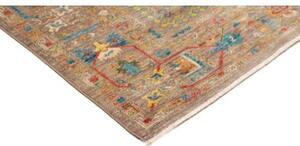 Tappeto Floralia Geometrico Marrone Blu 170x231 Cm