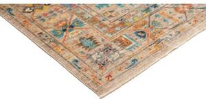 Tappeto Floralia Geometrico Beige Blu 163x244 Cm