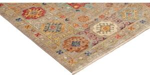 Tappeto Floralia Stilizzato Tortora Arancione 170x243 Cm