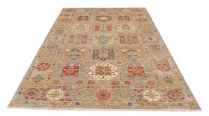 Tappeto Floralia Stilizzato Tortora Arancione 170x243 Cm