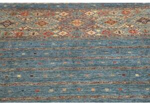 Tappeto Istintia Geometrico Blu Petrolio Beige 167x241 Cm